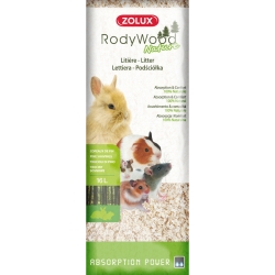 Zolux Rodywood Nature Lecho Natural para Pequeños Mamíferos