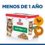 Pack de Comida Húmeda Hills Science Plan para gatitos de Pollo y Pavo