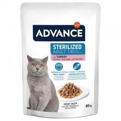 Comida Húmeda de Pavo para Gatos Esterilizados Advance
