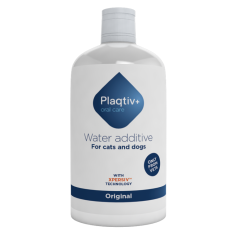 Ecuphar Plaqtiv+ Limpiador Bucodental para Perros y Gatos Aditivo para el Agua