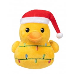 Fuzzyard Merry Quackmas Peluche para Peluche para Perros Pato de Navidad