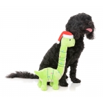 Fuzzyard Lis-a-Saurus Peluche para Peluche para Perros Dinosaurio de Navidad