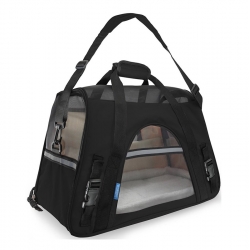 Freedog Transportín para Perros y Gatos Color Negro