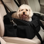 Freedog Transportín de Viaje para Perros y Gatos Color Negro