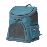 Freedog Mochila Transportín Makalu para Perros y Gatos Color Azul