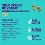 Edgard & Cooper Bites Mini Bocaditos para Perros con Pavo