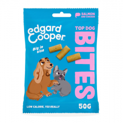 Edgard & Cooper Bites Bocaditos Grandes para Perros con Salmón
