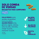 Edgard & Cooper Bites Bocaditos Grandes para Perros con Salmón