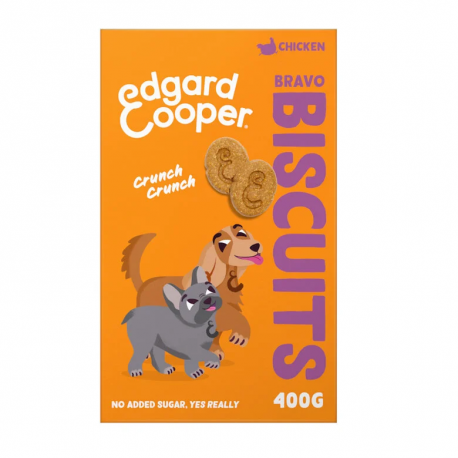 Edgard & Cooper Biscuits Galletas para Perros con Pollo