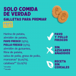 Edgard & Cooper Biscuits Galletas para Perros con Pavo