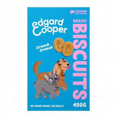 Edgard & Cooper Biscuits Galletas para Perros con Salmón