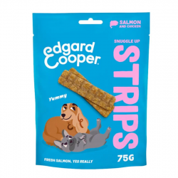 Edgard & Cooper Strips Tiras de Salmón para Perros
