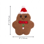 Kong Snuzzles GingerBread Mini Peluche para Perros Galleta de Jengibre de Navidad
