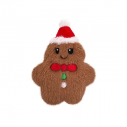 Kong Snuzzles GingerBread Mini Peluche para Perros Galleta de Jengibre de Navidad