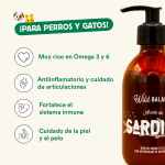 Wild Balance Aceite de Sardina para Perros y Gatos