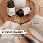 Wild Balance Pelaje Radiante Cápsulas de Omega 3 para Perros y Gatos