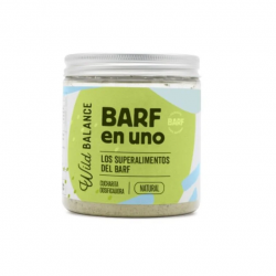 Wild Balance Barf en Uno Suplemento con Vitaminas para Perros y Gatos