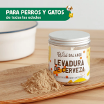 Wild Balance Levadura de Cerveza Suplemento Natural para Perros y Gatos