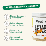 Wild Balance Levadura de Cerveza Suplemento Natural para Perros y Gatos
