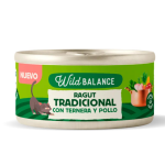 Wild Balance Ragout Tradicional Comida Húmeda Para Gatos con Ternera y Pollo