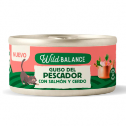 Wild Balance Guiso del Pescador Comida Húmeda Para Perros con Salmón y Cerdo