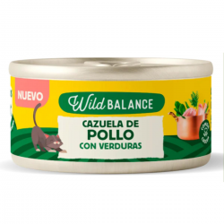 Wild Balance Cazuela de Pollo Comida Húmeda Para Perros con Pollo y Verduras