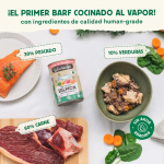 Wild Balance Barf Salmon Comida Húmeda Para Perros con Salmon y Ternera