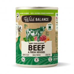 Wild Balance Barf Beef Comida Húmeda Para Perros con Ternera
