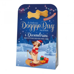 Galletas de Salmón Snack Navideño para Perros Doggye Bag