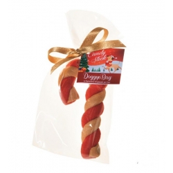 Bastón Navideño de Vainilla Snack para Perros Doggye Bag