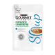 Gourmet Nature's Creations Sopa Alimento Húmedo en Caldo para Gatos con Atún y Gambas