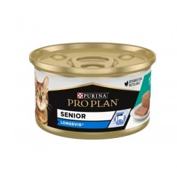 Pro Plan Senior Longevis Comida Húmeda en Mousse para Gatos +7 Años con Atún