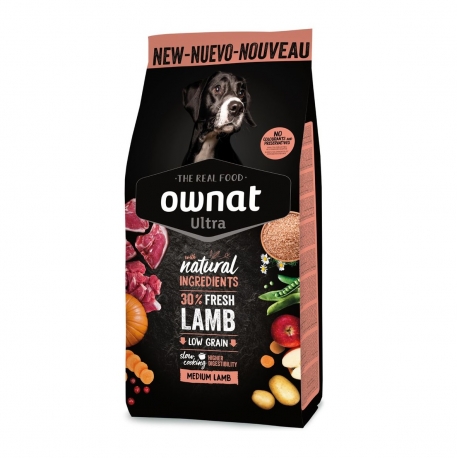 Ownat Ultra-Medium Lamb & Rice (2)