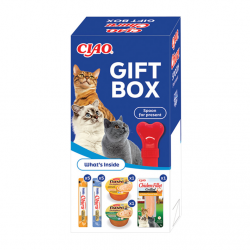 Churu Caja de Regalo con Snacks Variados para Gatos