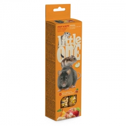 Little One Stick con Frutas y Nueces para Pequeños Mamíferos
