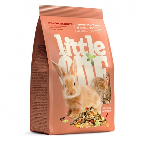 Little One Alimento para Conejos Junior con Yuca y Orégano