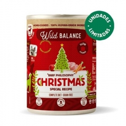 Wild Balance Barf Christmas Comida Húmeda Para Perros con Ciervo y Conejo Especial Navidad