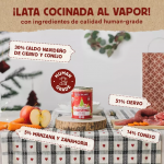 Wild Balance Barf Christmas Comida Húmeda Para Perros con Ciervo y Conejo Especial Navidad