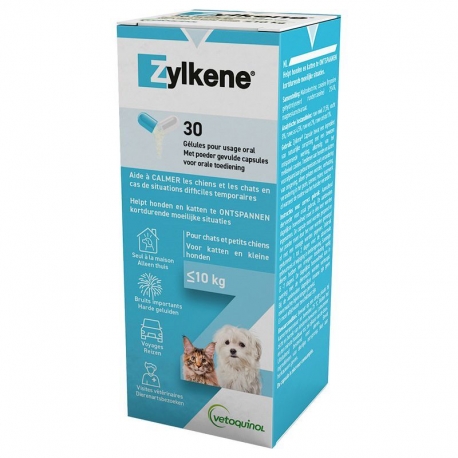 Vetoquinol-Zylkene 30 Cápsulas (1)