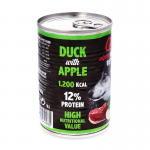 Alpha Spirit Pack de Latas para perros de Pato y Manzana