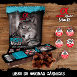 Alpha Spirit Pack Snacks para perro de Pescado