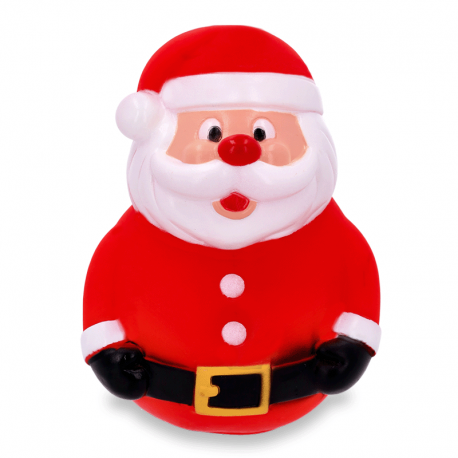 Pawise Santa Claus de Navidad Juguete de Latex para Perros