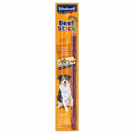 Vitakraft Beef Stick Snack para Perros con Pavo