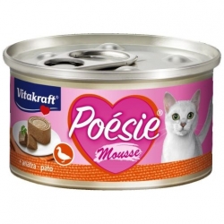 Vitakraft Poésie Mousse Comida Húmeda para Gatos con Pato