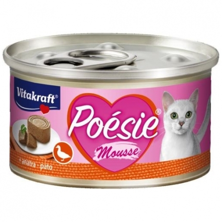 Vitakraft Poésie Mousse Comida Húmeda para Gatos con Pato
