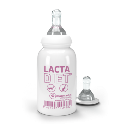Pharmadiet Biberón para Gatos y Pequeños Mamíferos Lacta Diet