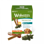 Whimzees Value Box L: Snacks Dentales Mixtos Para Perros Grandes