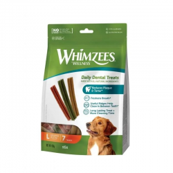 Whimzees Stix Pack Snacks Dentales L Para Perros Grandes