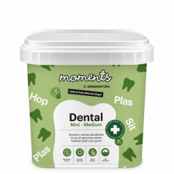 Moments Snack Dental Mini Medium Snack para Perros Pequeños y Medianos