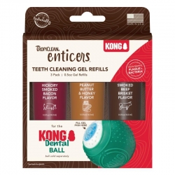 Kong Kit Dental Geles Limpiadores para Dental Ball